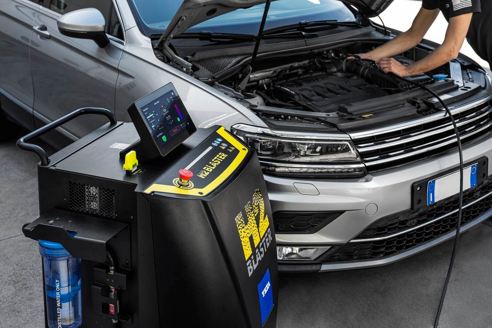 Neu! Motorreinigung mit dem H2 Blaster
